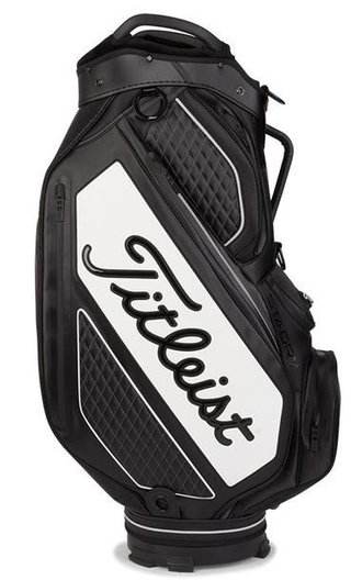Titleist Tour Series Premium Stadry staff bag, czarno/biały