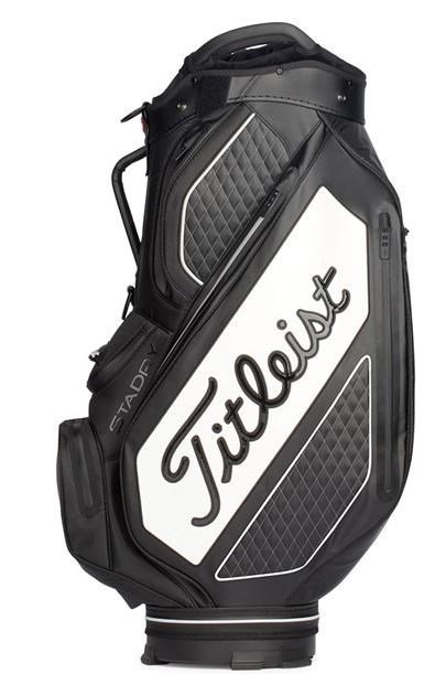 Titleist Tour Series Premium Stadry staff bag, czarno/biały