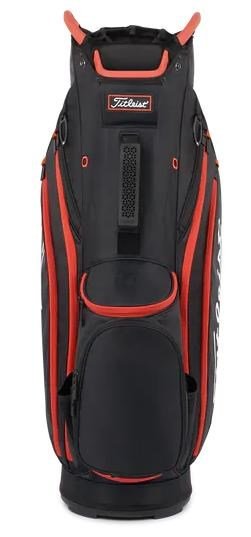 Titleist Cart 14 cart bag, czarny/czarny/czerwony