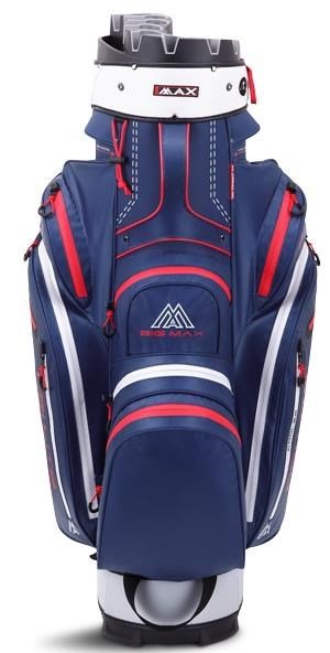Big Max Dri Lite Silencio 2 cart bag, granatowo/srebrno/czerwony