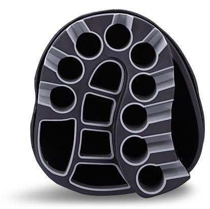 Big Max Dri Lite Silencio 2 cart bag, granatowo/srebrno/czerwony