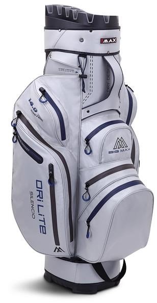 Big Max Dri Lite Silencio 2 cart bag, srebrno/granatowy