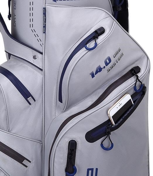 Big Max Dri Lite Silencio 2 cart bag, srebrno/granatowy