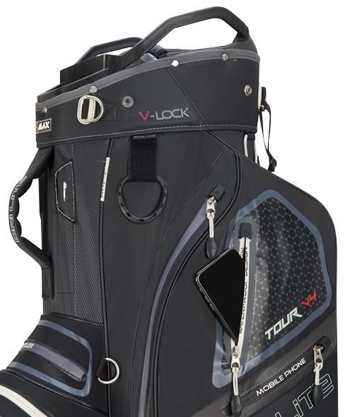 Big Max Dri Lite V-4 cart bag, czarny