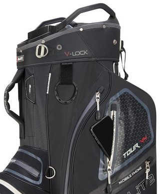 Big Max Dri Lite V-4 cart bag, czarny