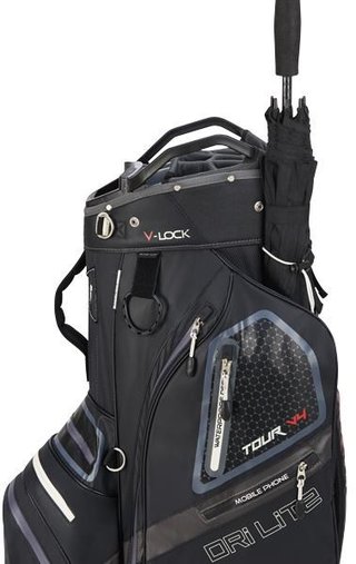 Big Max Dri Lite V-4 cart bag, czarny