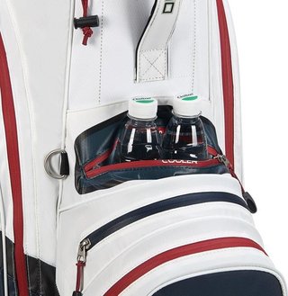 Big Max Dri Lite V-4 cart bag, blueberry/white/merlot