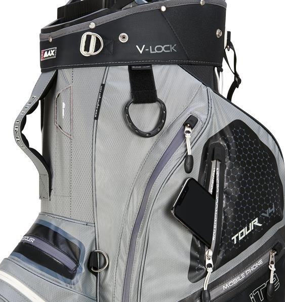 Big Max Dri Lite V-4 cart bag, szaro/czarny