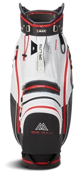 Big Max Dri Lite V-4 cart bag, czarno/biało/czerwony