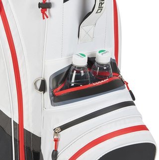 Big Max Dri Lite V-4 cart bag, czarno/biało/czerwony