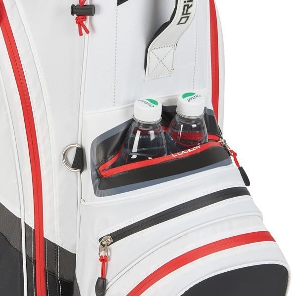 Big Max Dri Lite V-4 cart bag, czarno/biało/czerwony