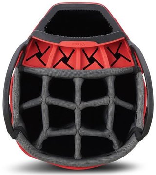 Big Max Dri Lite V-4 cart bag, czarno/biało/czerwony