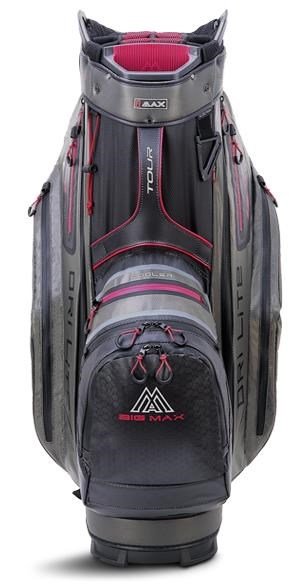 Big Max Dri Lite Tour cart bag, czarno/szaro/czerwony