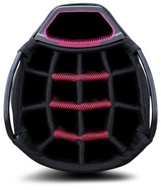 Big Max Dri Lite Tour cart bag, czarno/szaro/czerwony