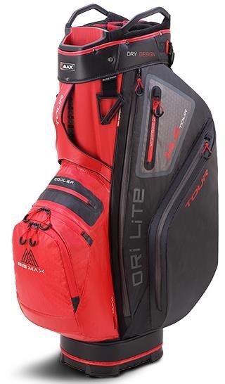 Big Max Dri Lite Tour cart bag, czarno/czerwony