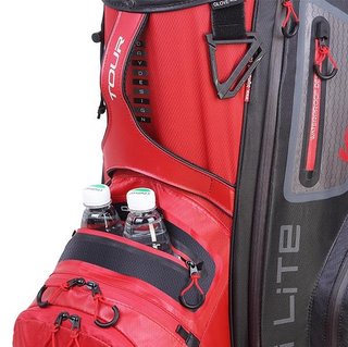 Big Max Dri Lite Tour cart bag, czarno/czerwony