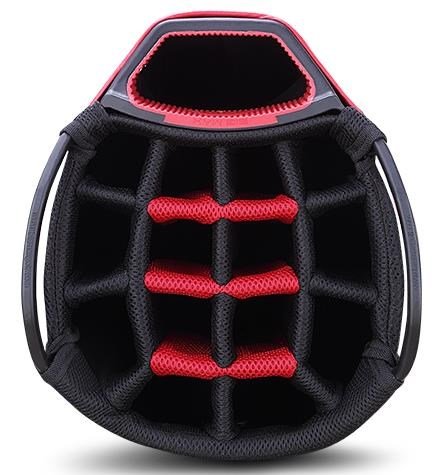Big Max Dri Lite Tour cart bag, czarno/czerwony