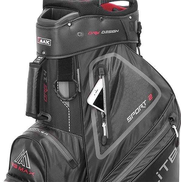 Big Max Dri Lite Sport 2 cart bag, czarny