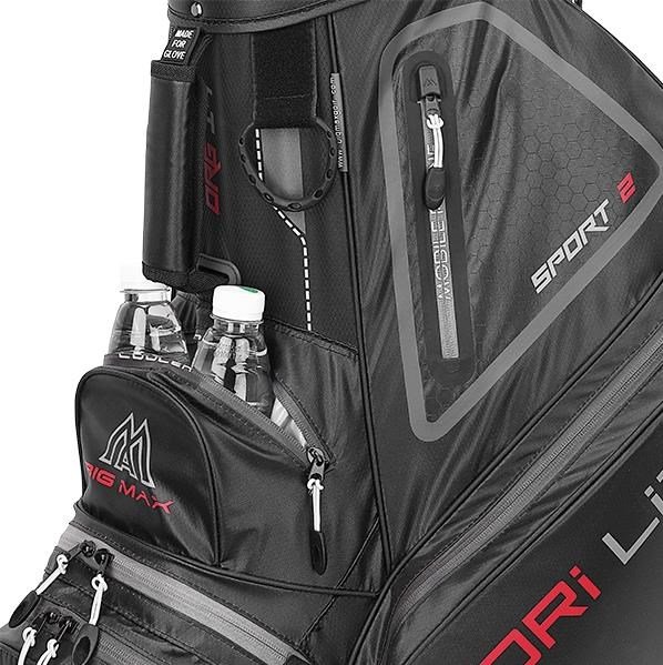 Big Max Dri Lite Sport 2 cart bag, czarny