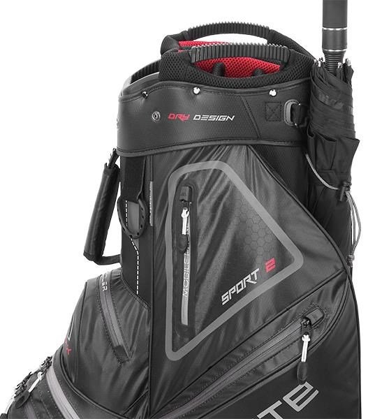 Big Max Dri Lite Sport 2 cart bag, czarny
