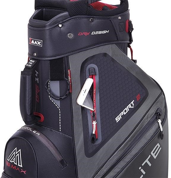 Big Max Dri Lite Sport 2 cart bag, szaro/czarne