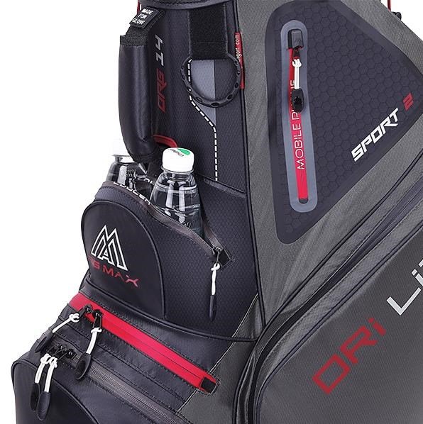 Big Max Dri Lite Sport 2 cart bag, szaro/czarne
