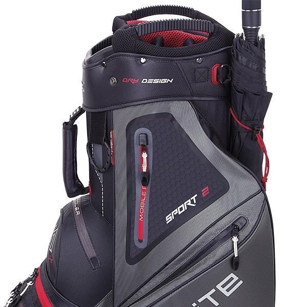 Big Max Dri Lite Sport 2 cart bag, szaro/czarne