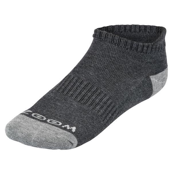 Zoom Ankle męskie skarpetki, 3pary, szare