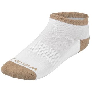 Zoom Ankle damskie skarpetki, 3pary, białe