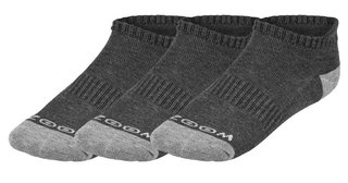 Zoom Ankle damskie skarpetki, 3pary, szare
