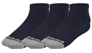 Zoom Ankle damskie skarpetki, 3pary, granatowe
