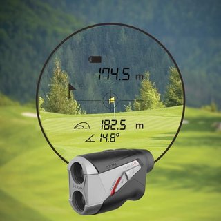 Zoom Focus S laserowy dalmierz, czarno/szary