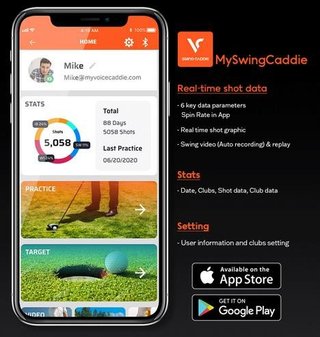 Swing Caddie SC300i Launch Monitor analyzátor