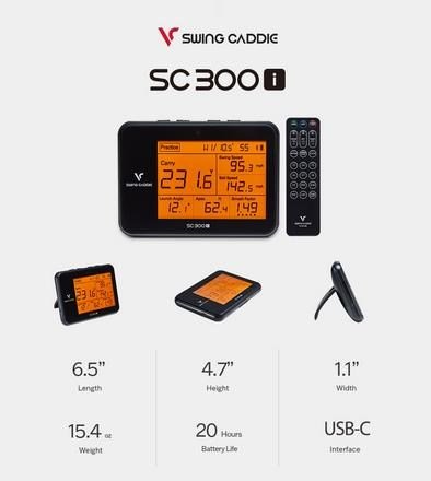 Swing Caddie SC300i Launch Monitor analyzátor