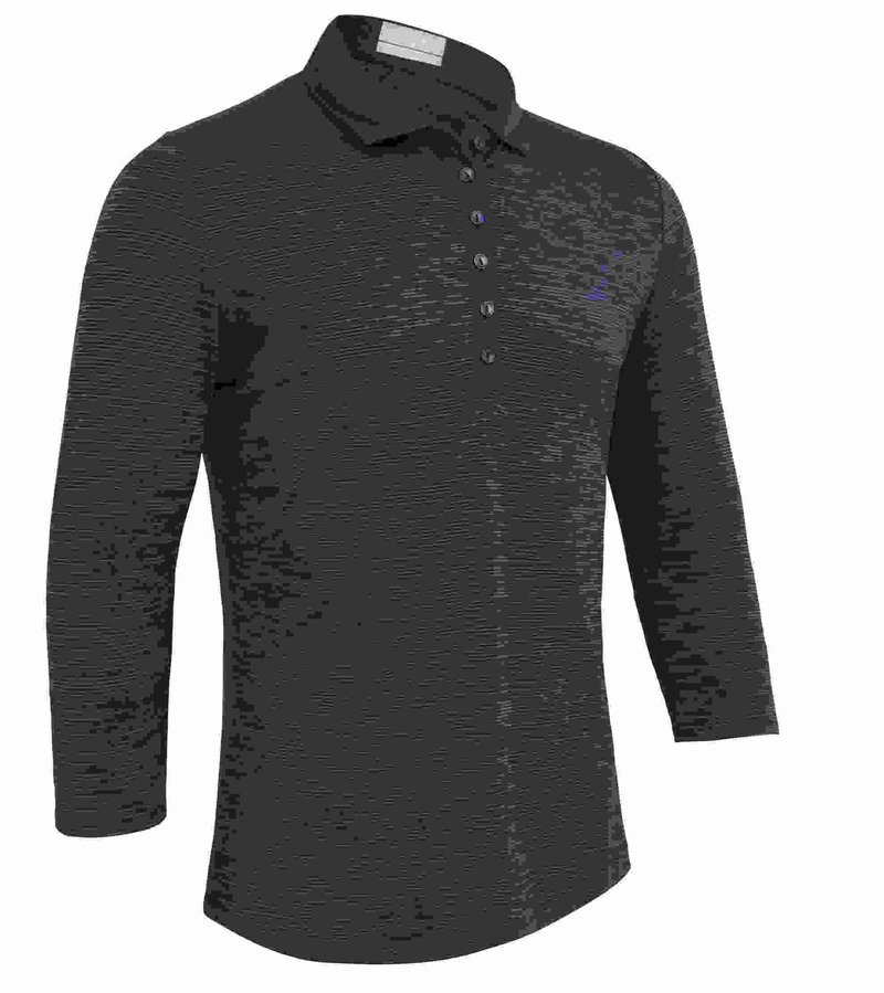 Callaway 3/4 Sleeve SwingTech Solid damskie polo, granatowe