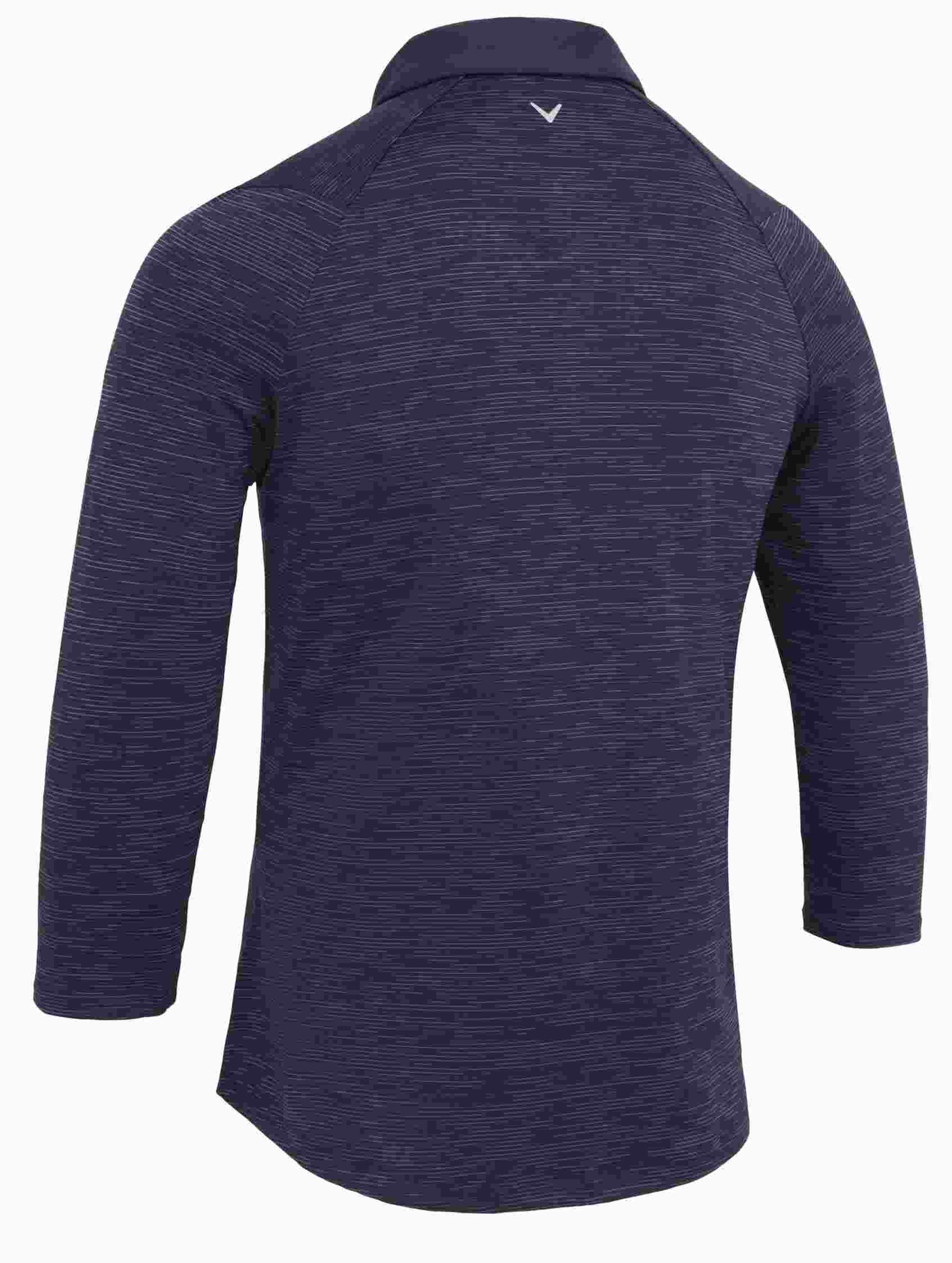 Callaway 3/4 Sleeve SwingTech Solid damskie polo, granatowe