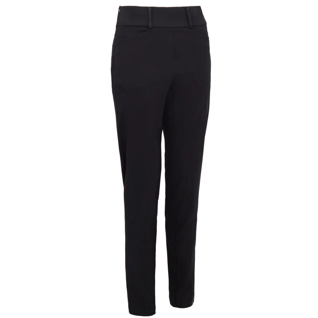 Callaway Chev Pull On Stretch damskie spodnie, czarne