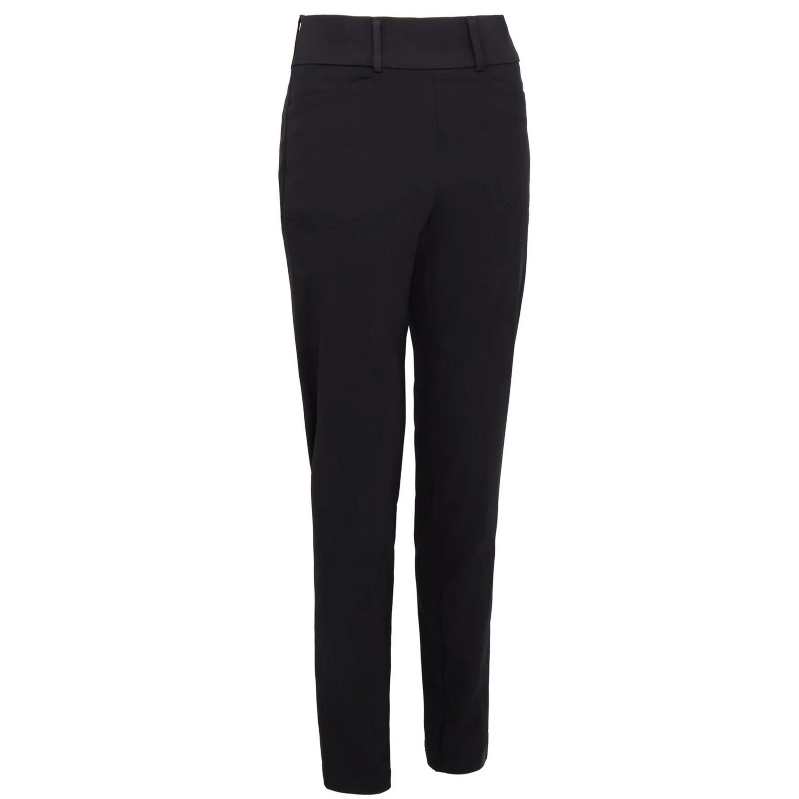 Callaway Chev Pull On Stretch damskie spodnie, czarne