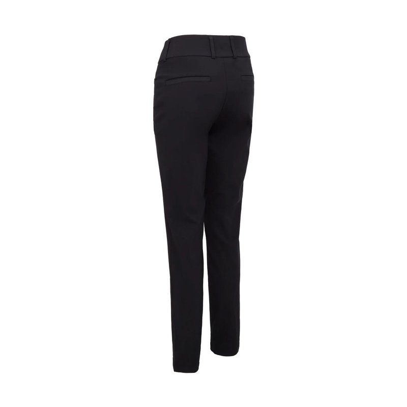 Callaway Chev Pull On Stretch damskie spodnie, czarne