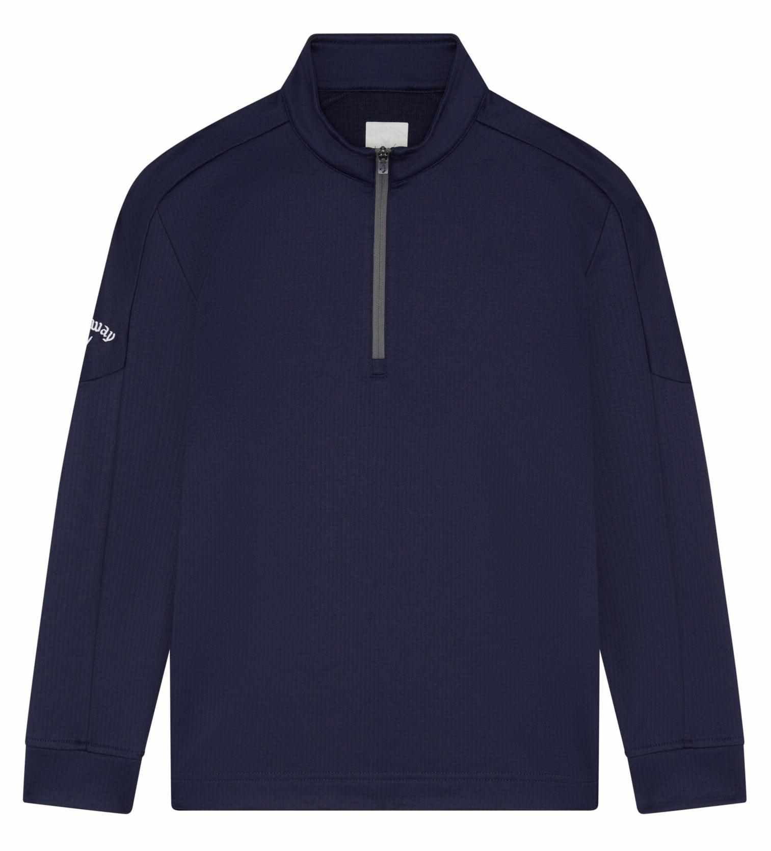 Callaway Waffle Fleece junior bluza, granatowa