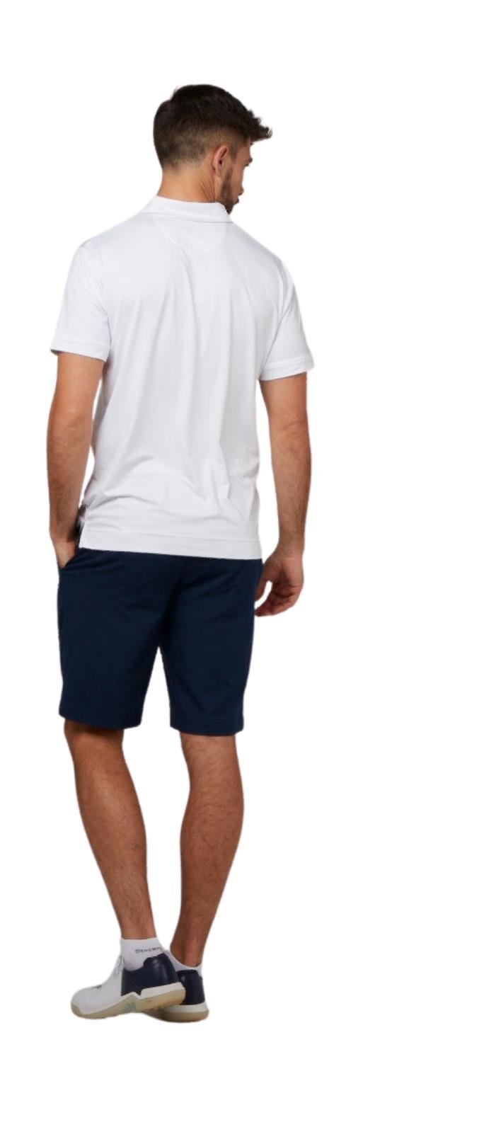 Callaway Multi-Color Glitched Print męskie polo, białe