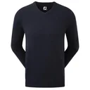 FootJoy Wool Blend V-Neck męski sweter, granatowy