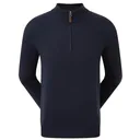 FootJoy Wool Blend 1/2 Zip męski sweter, granatowy