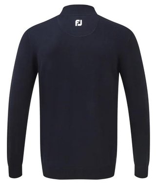 FootJoy Wool Blend 1/2 Zip męski sweter, granatowy