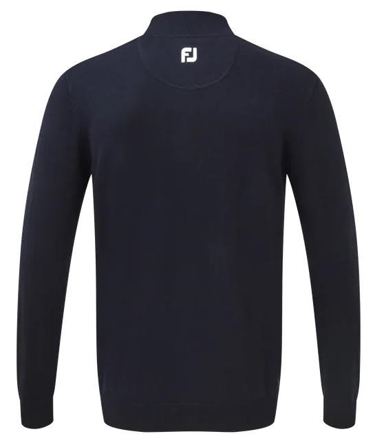 FootJoy Wool Blend 1/2 Zip męski sweter, granatowy