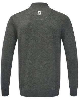 FootJoy Wool Blend 1/2 Zip męski sweter, szary