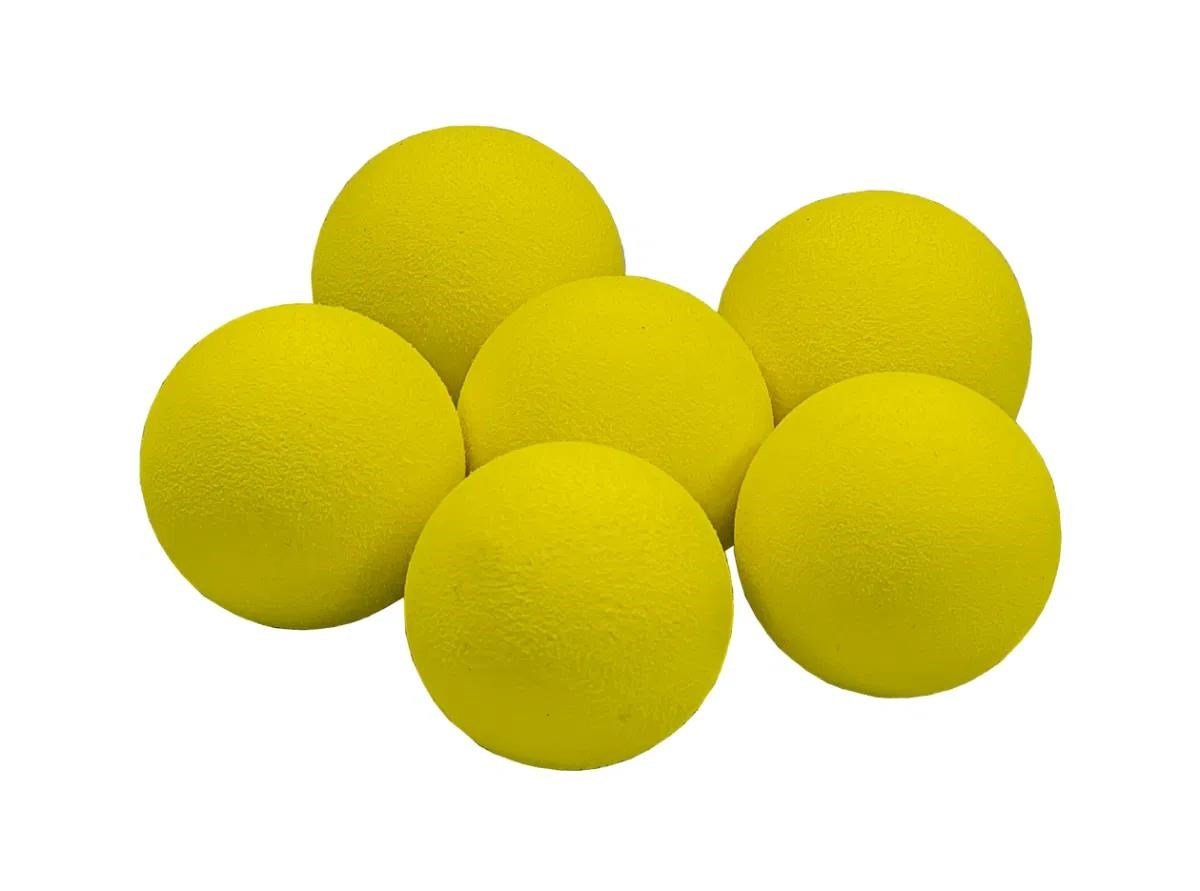 Longridge Yellow Foam piankowe piłki treningowe, 6szt.