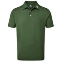 FootJoy Stretch Pique Solid Athletic Fit męskie polo, oliwkowe