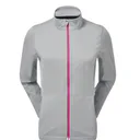 FootJoy Hydroknit damska wodoodporna kurtka, szaro/różowa