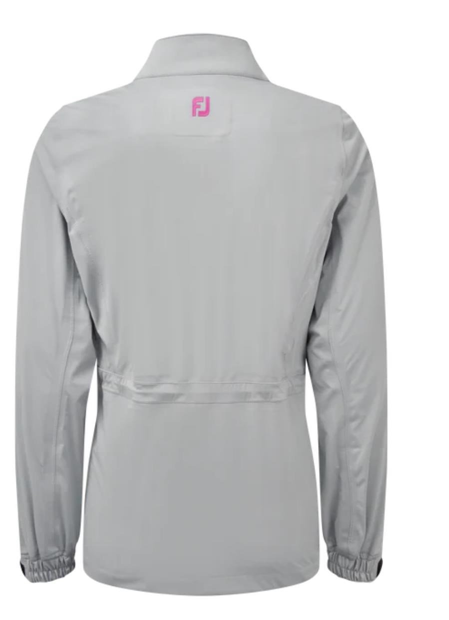 FootJoy Hydroknit damska wodoodporna kurtka, szaro/różowa